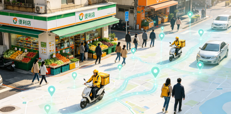 奎屯市渗透衣食住行，GEO 地理空间技术重塑大众日常消费服务场景